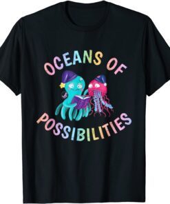 Oceans Of Possibilities Sea Animal Summer Reading 2022 Tee Shirt
