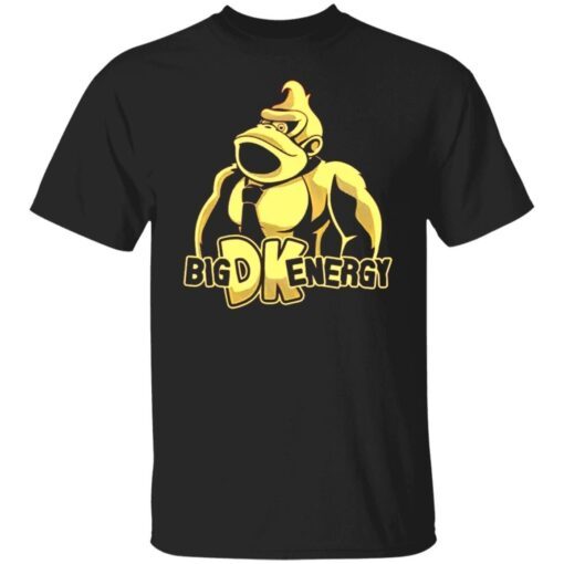 Official Big Dk Energy Gorilla Tee Shirt