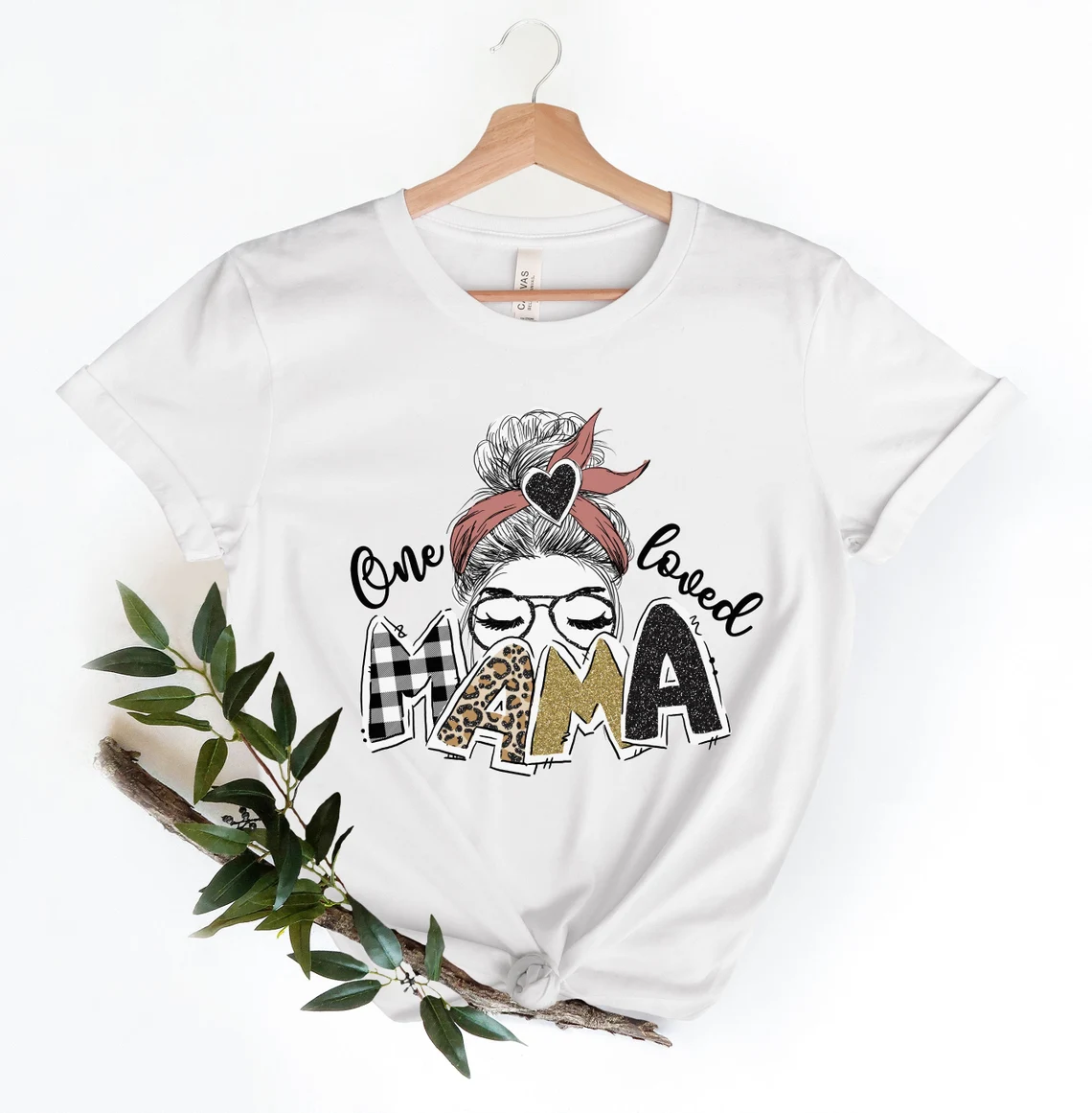 One Loved Mama Mothers Day Tee Shirt One Loved Mama Mothers Day Tee Shirt