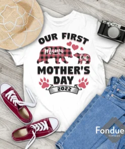 Our First Mama Cub Mother's Day 2022 Tee Shirt