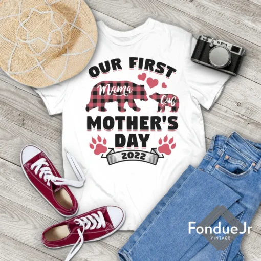 Our First Mama Cub Mother's Day 2022 Tee Shirt