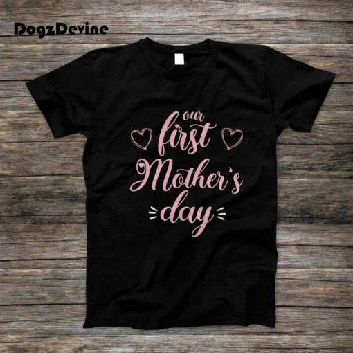 Our First Mothers Day matching outfit Mother's day Tee Shirt