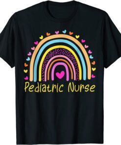 Pediatric Nurse Rainbow Nurse Week 2022 Tee Shirt