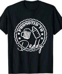 Promoted To Daddy 2022 New Gamer Father Est Tee Shirt