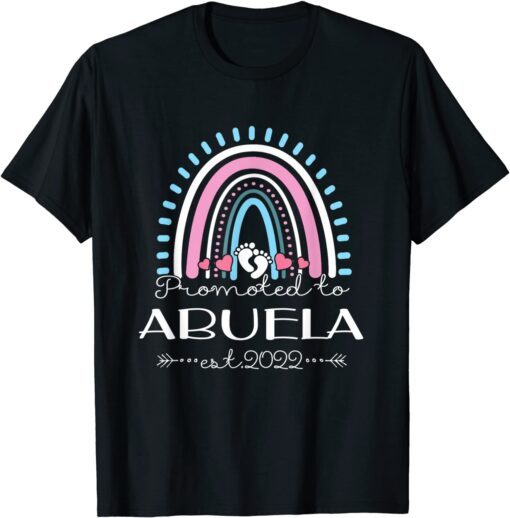 Promoted to Abuela Est 2022 First Time Abuela Pregnancy Classic Shirt