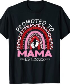 Promoted to Mama Est 2022 First Time Mama T-Shirt