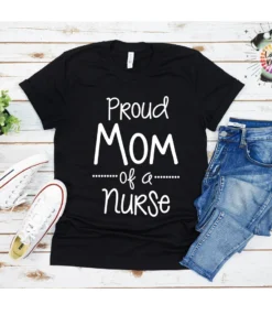 Proud Mom of a Nurse Mother's Day Tee Shirt