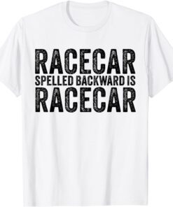 Racecar Mechanic Fast Race Car Racing Vintage Tee Shirt