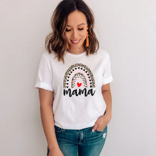 Rainbow Mama Mother's Day Tee shirt