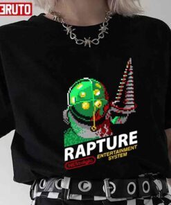 Rapture Entertainment System Bioshock Video Game Art Tee shirt