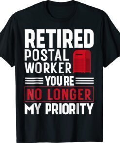 Retired Postal Worker Retirement Party Present Tee Shirt