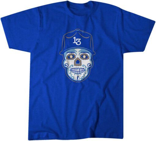 Salvador Pérez Sugar Skull Tee Shirt