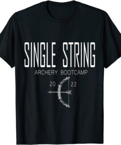 Single String Archery Bootcamp 2022 Tee Shirt