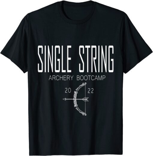 Single String Archery Bootcamp 2022 Tee Shirt