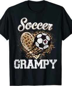 Soccer Grampy Leopard Tee Ball Mother's Day Tee Shirt