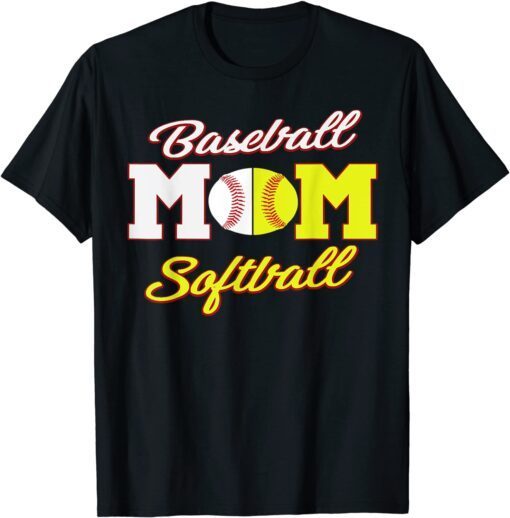 Softball Baseball Mom Mother's Day 2022 Tee Shirt