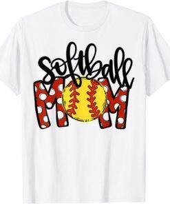 Softball Baseball Mom Softball Mama Mother's Day 2022 Tee Shirt