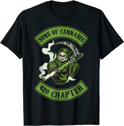 Sons Of Cannabis 420 Chapter Tee Shirt