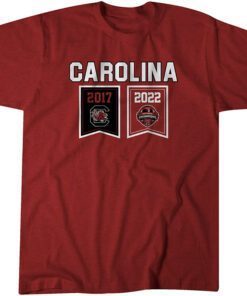 South Carolina Championship Banners Tee Shirt