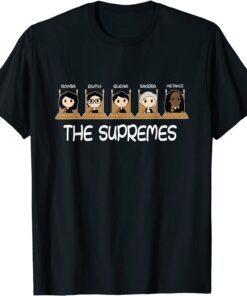 THE SUPREMES Court Justices Ketanji Brown Jackson RBG KBJ Tee Shirt