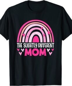 The Slightly Different Mom Puzzle Rainbow Mothers Day Classic Shirt