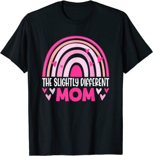 The Slightly Different Mom Puzzle Rainbow Mothers Day Classic Shirt