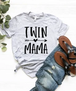 Twin Mama Mother's Day Tee Shirt