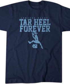 UNC Basketball Armando Bacot Tar Heel Forever Tee Shirt