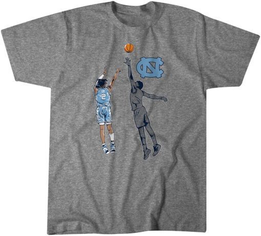 UNC Basketball Caleb Love Nothing But Love Tee Shirt