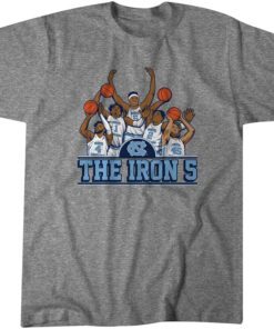 UNC Basketball The Iron 5 Tee Shirt