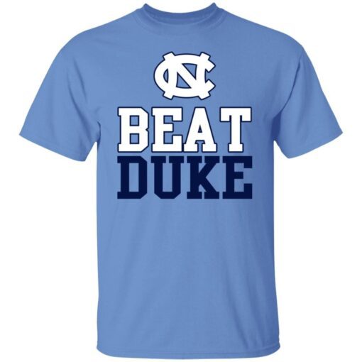 UNC Beat Duke Tee Shirt