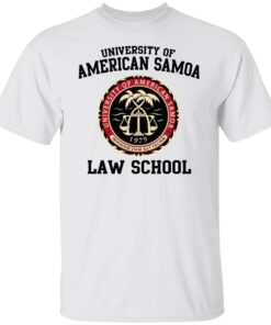 University Of American Samoa Law School Tee Shirt