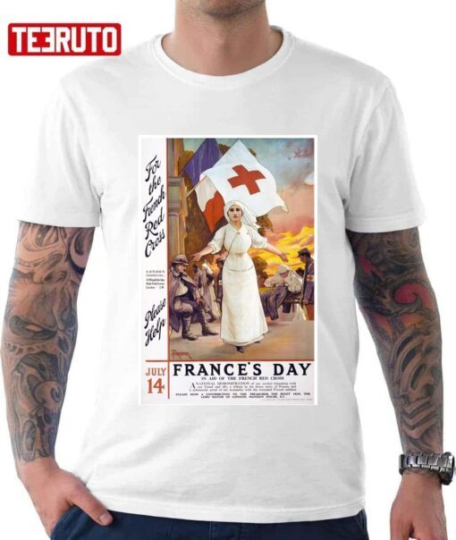 Vintage World War 1 France’s Day 1915 Tee Shirt