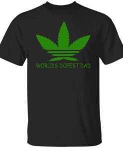 World’s Dopest Dad Weed Tee Shirt