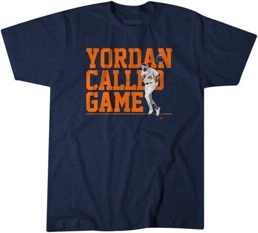 Yordan Alvarez Called Game Tee Shirt