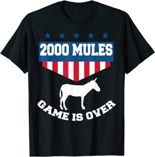 2000 Mules, Pro Trump 2024 Tee Shirt