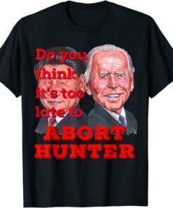 Abort Ultra MAGA Agenda Biden I Did That USA Biden Abortion Tee Shirt