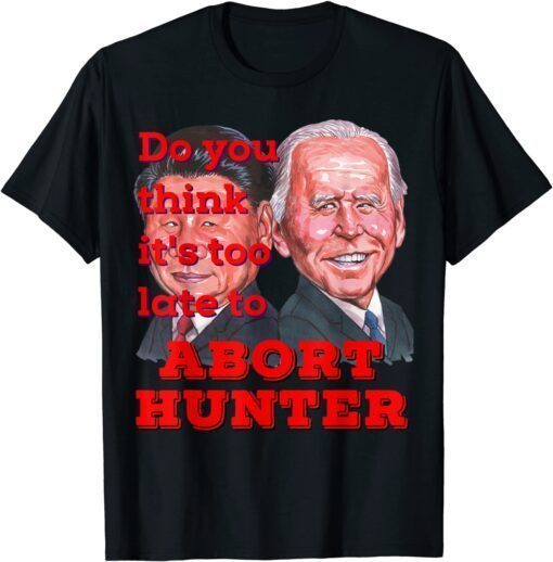 Abort Ultra MAGA Agenda Biden I Did That USA Biden Abortion Tee Shirt