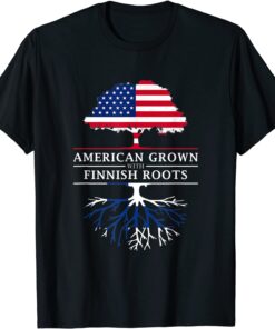 American Grown with Finnish Roots Tee Shirt