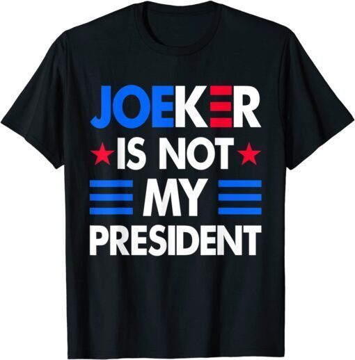 Anti Biden Pro Trump Republican Biden Is Not My President T-Shirt