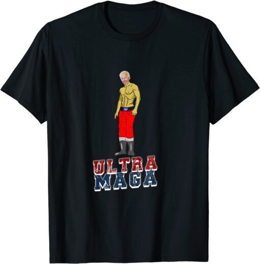 Anti Joe Biden Ultra MAGA Meme T-Shirt