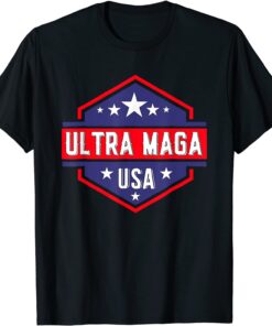 Anti Joe Biden Ultra Maga Patriotic USA Tee Shirt