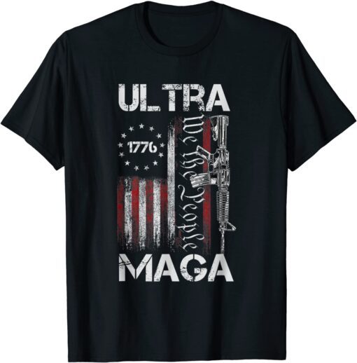 Anti Joe Biden Ultra Maga Proud Ultra Maga Tee Shirt