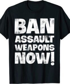 Ban Assault Weapons Now Tee Shirt
