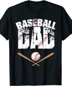 Baseball Dad Baseball Lover For Father Day 2022 Tee Shirt