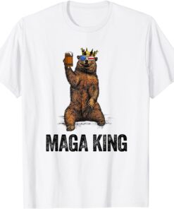 Bear Crown Maga King The Great Maga King Pro Trump T-Shirt