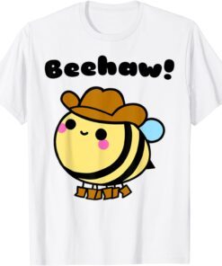 Beehaw Cowboy Bee Honey Beekeeper For Bee Lover Tee Shirt