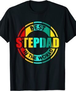 Best Stepdad In The World Bonus Dad Tee Shirt