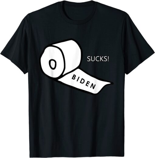 Biden Sucks - Joe Biden Sucks - Anti Biden 4th of July Tee Shirt