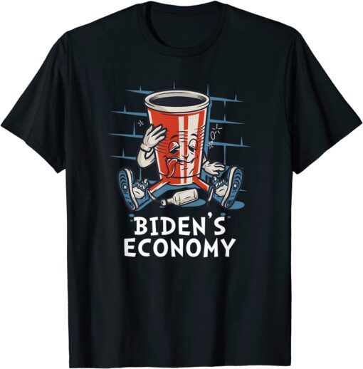 Bidens Economy Anti Biden Anti Liberal Build Back Worse Tee Shirt